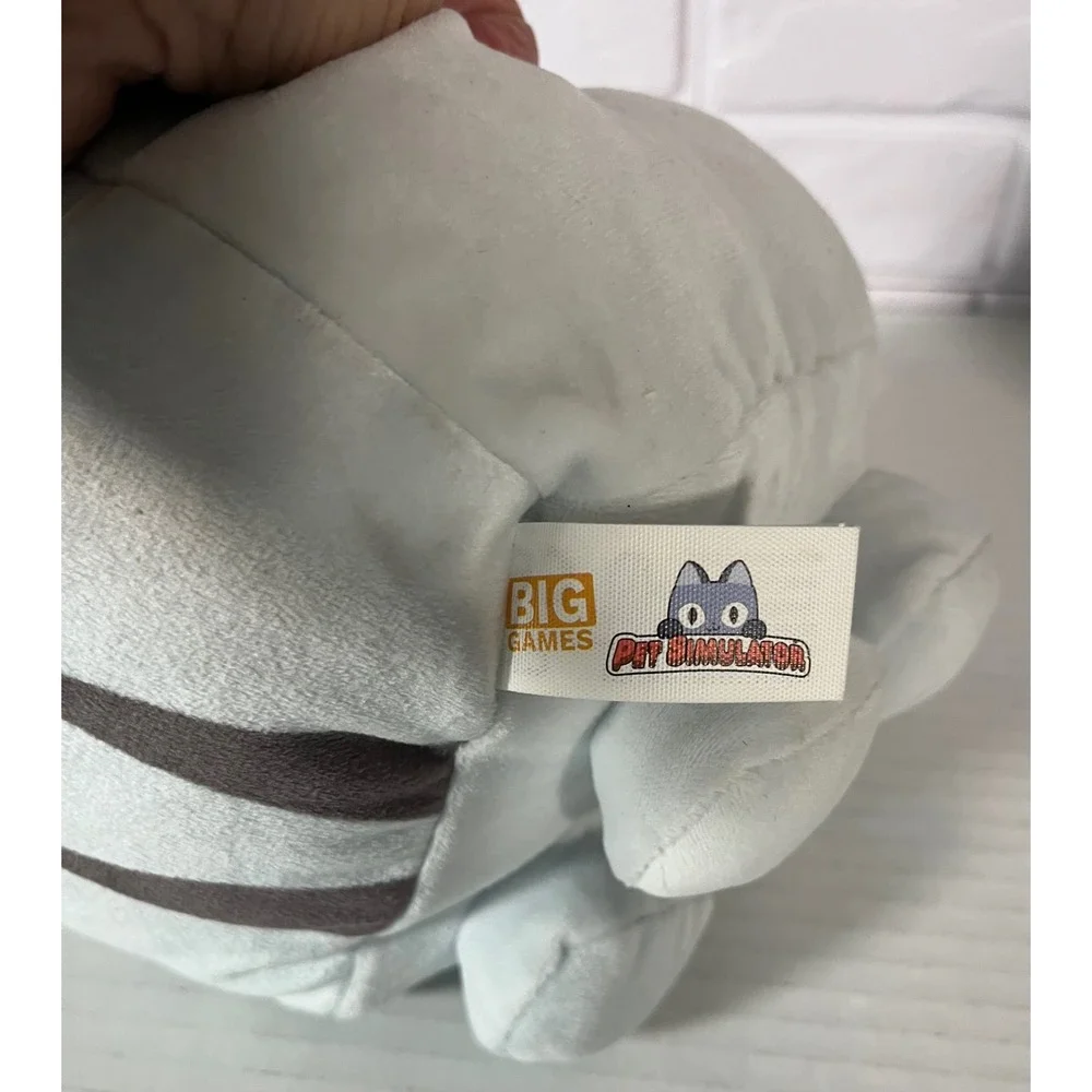 BIG Games Pet Simulator X Plush Kids OS Multicolor White Tiger and Panda Bundle